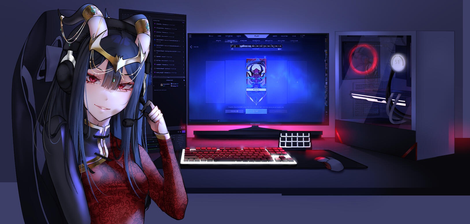 PFP & Banner & Starting Soon Art by @MoonnCM